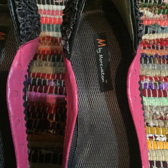 M by Morenatom Black Butterfly Brazilian Wedge - Picture 6 of 6